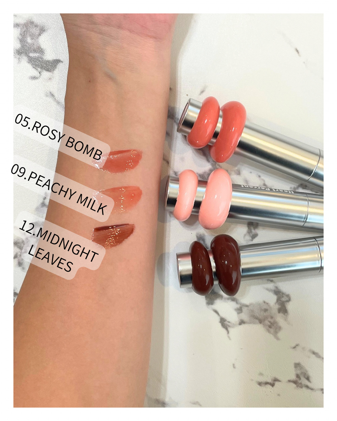 ドットオンムードリップペンシル/Heart Percent/リップライナーを使ったクチコミ（3枚目）