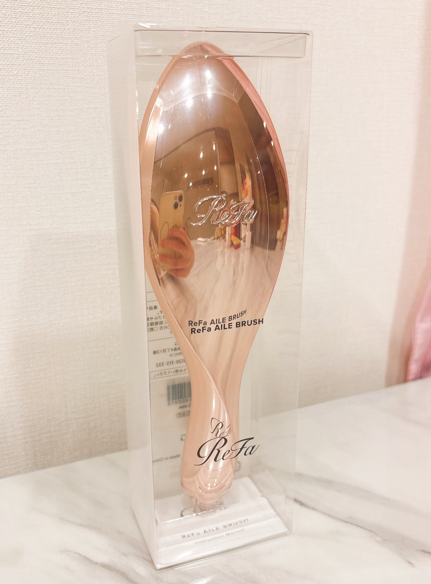 リファエールブラシ/ReFa/ヘアブラシを使ったクチコミ（1枚目）