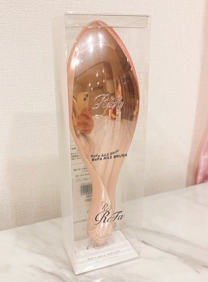 リファエールブラシ/ReFa/ヘアブラシを使ったクチコミ(1枚目)