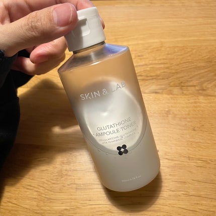 グルタチオンアンプルトナー/SKIN&LAB/化粧水を使ったクチコミ(1枚目)