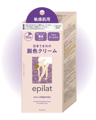 脱色クリーム 敏感肌用/エピラット/ムダ毛ケアを使ったクチコミ（1枚目）