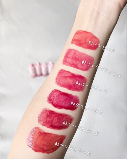 ウォーターグレーズリップティント/R&RBeauty/リップティントを使ったクチコミ(3枚目)