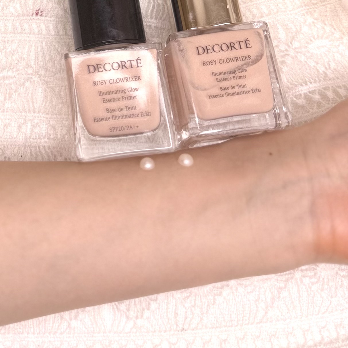 ロージー グロウライザー/DECORTÉ/化粧下地を使ったクチコミ（2枚目）
