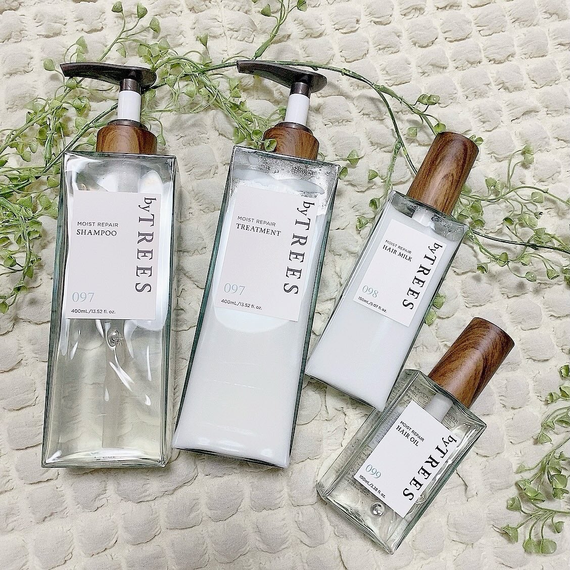 バイツリーズ モイストリペアシャンプー/トリートメント/byTREES/市販シャンプーを使ったクチコミ(1枚目)
