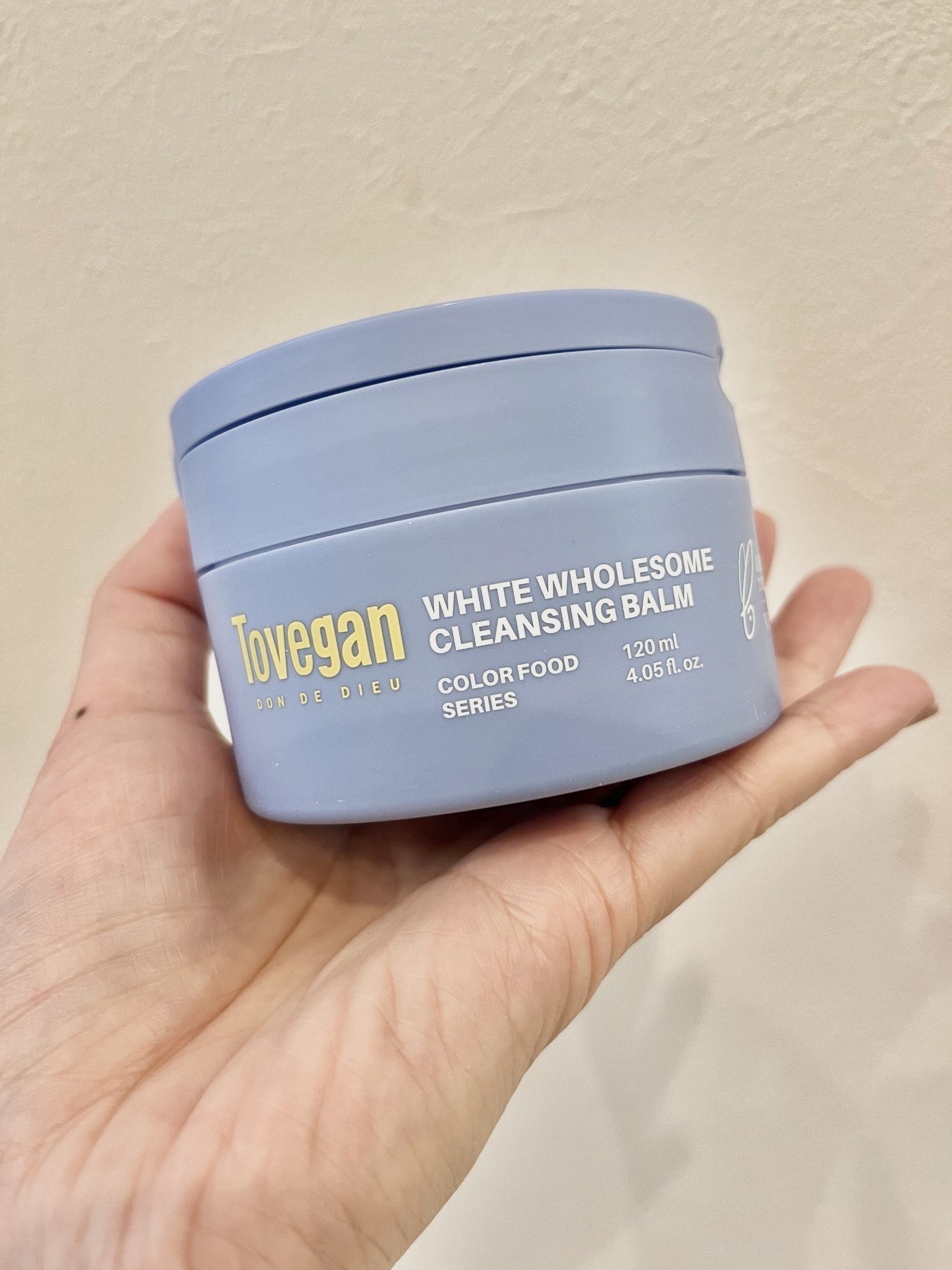 カラーフードシリーズホワイトホールサムクレンジングバーム/Tovegan/クレンジングバームを使ったクチコミ（1枚目）