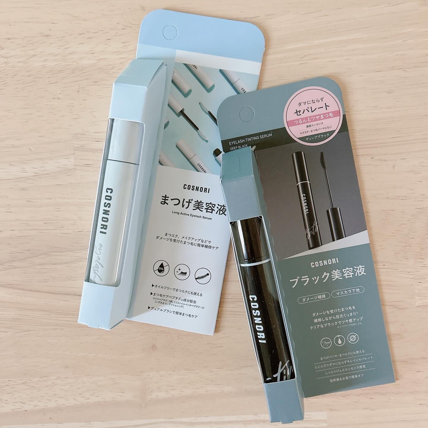 ロングアクティブアイラッシュセラム/COSNORI/まつげ美容液を使ったクチコミ（1枚目）