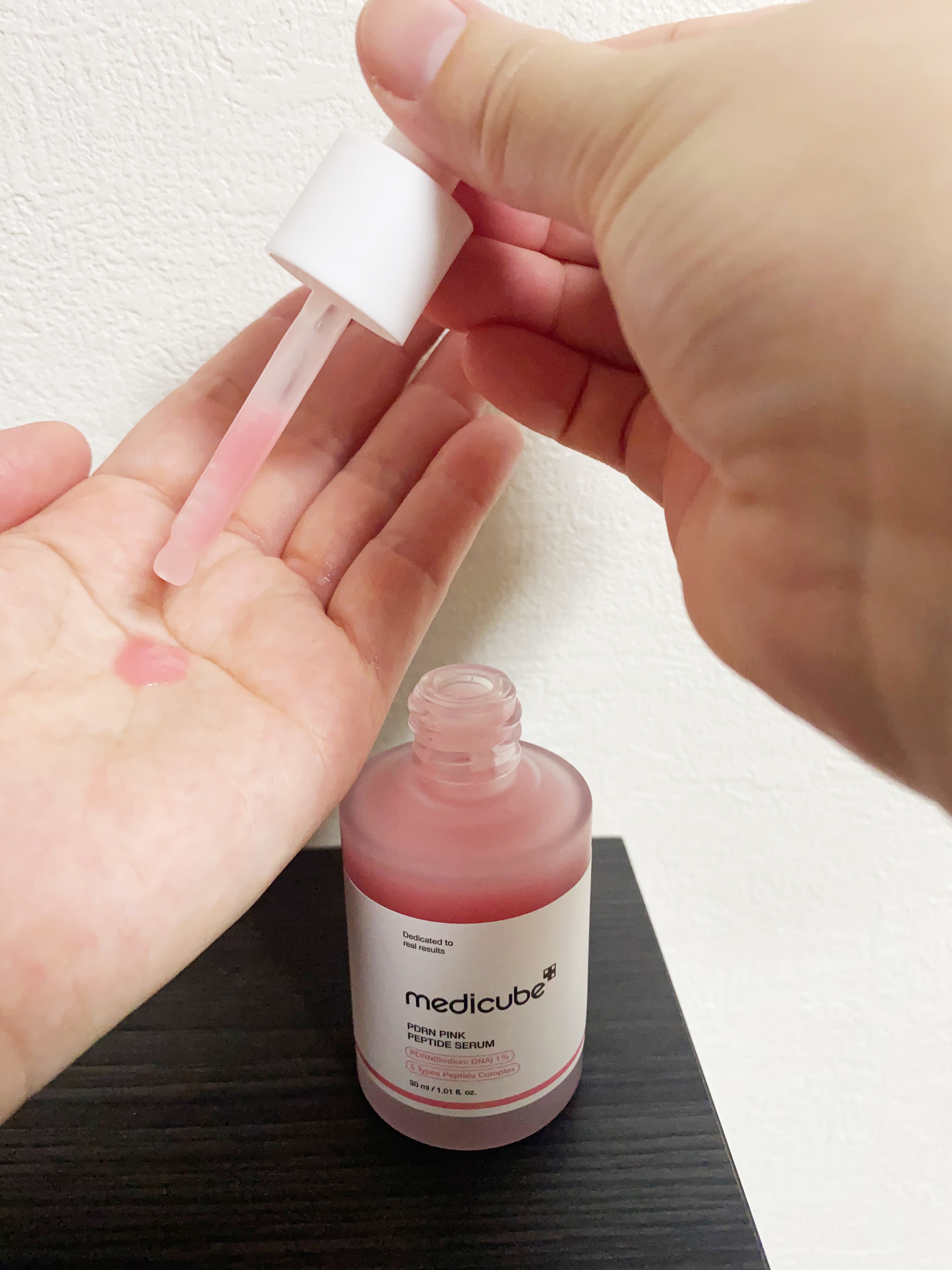 PDRNピンクアンプル PDRN 10,000ppm配合/MEDICUBE/美容液を使ったクチコミ（2枚目）