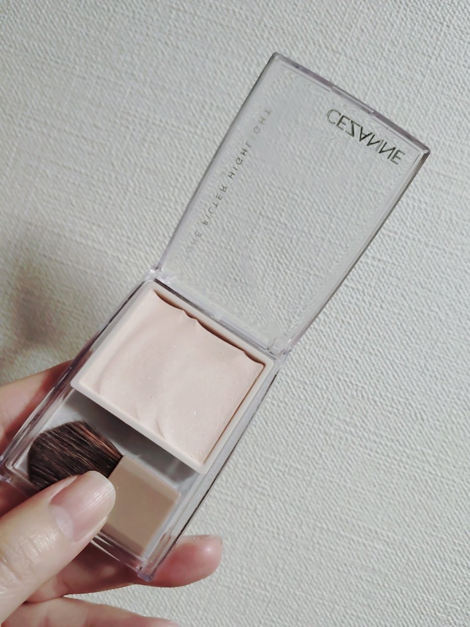 トーンフィルターハイライト/CEZANNE/パウダーハイライトを使ったクチコミ（1枚目）