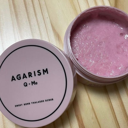 Q+Me スウィート ボム タラソ スクラブ/AGARISM/バスト・ヒップケアを使ったクチコミ(1枚目)