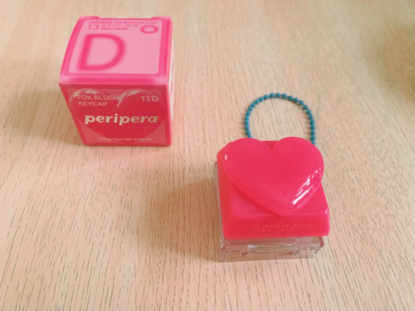 トックブラッシュキーキャップ/PERIPERA/ジェル・クリームチークを使ったクチコミ(1枚目)