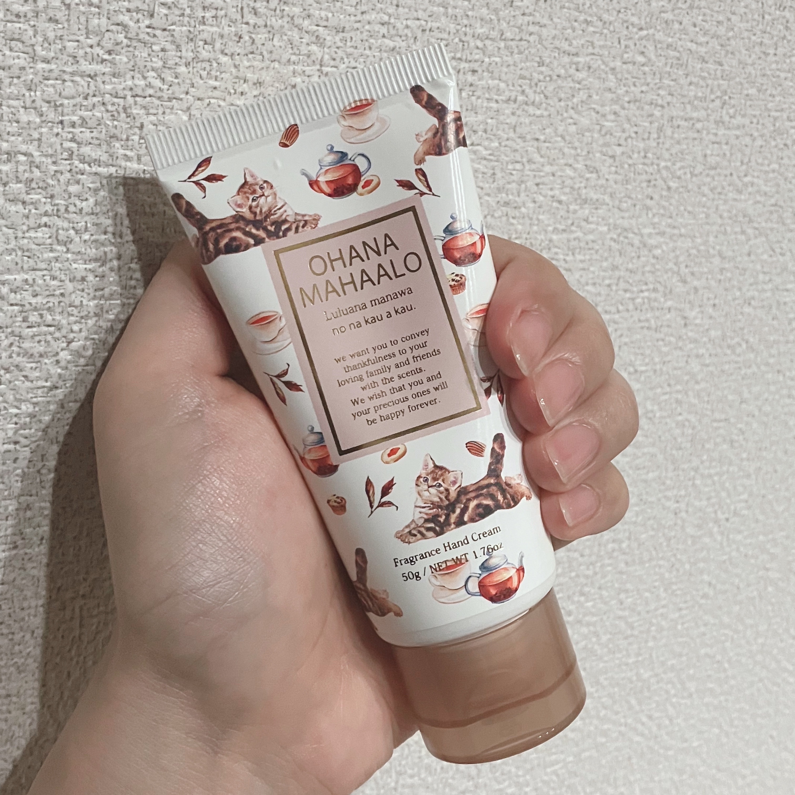 オハナ・マハロ フレグランス ハンドクリーム ルルアナ マナワ/OHANA MAHAALO/ハンドクリームを使ったクチコミ（3枚目）