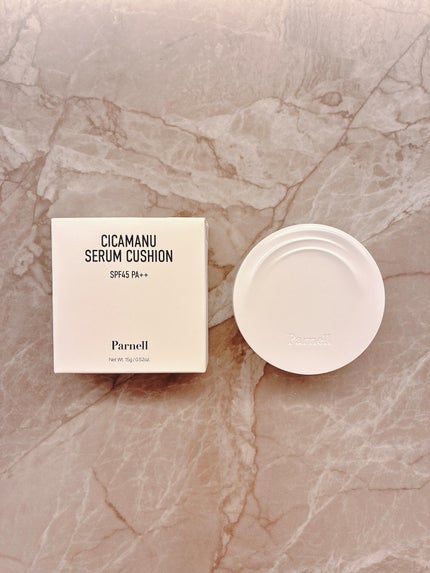 シカマヌ セラム クッションファンデ/parnell/クッションファンデーションを使ったクチコミ(1枚目)