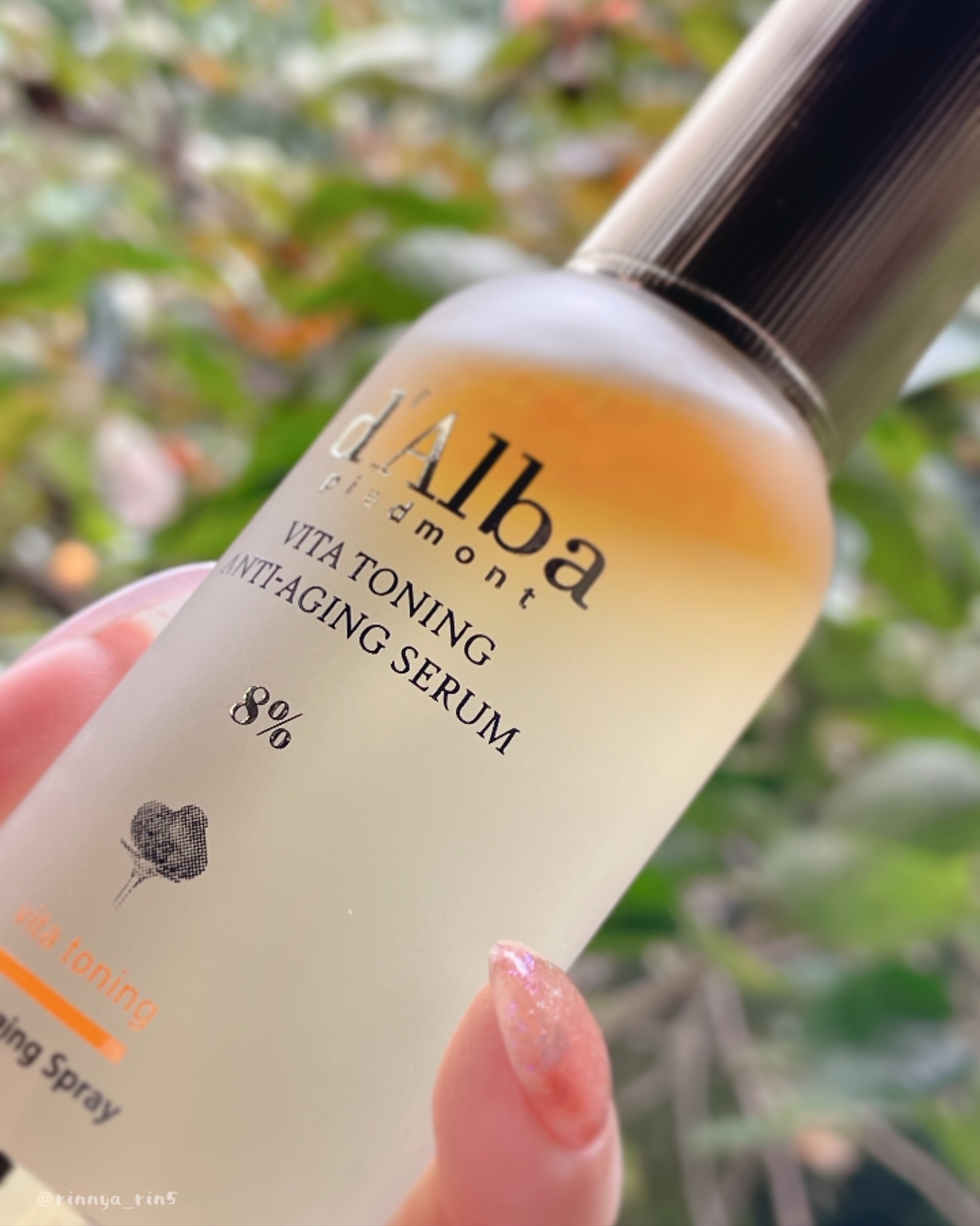 ビタトーニングアンチエイジングスプレーセラム8％/ダルバ/美容液を使ったクチコミ（2枚目）