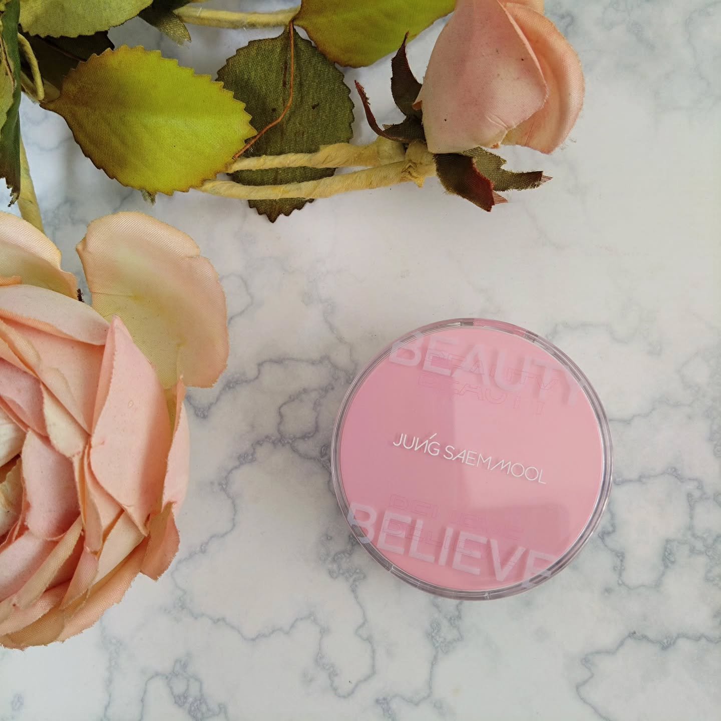 アーティストクッションブラッシュ/JUNG SAEM MOOL/リキッドチークを使ったクチコミ（2枚目）