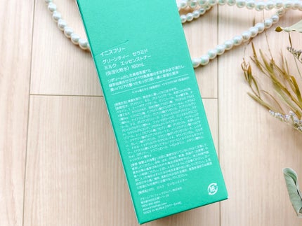 グリーンティー セラミド ミルク エッセンストナー/innisfree/化粧水を使ったクチコミ(3枚目)