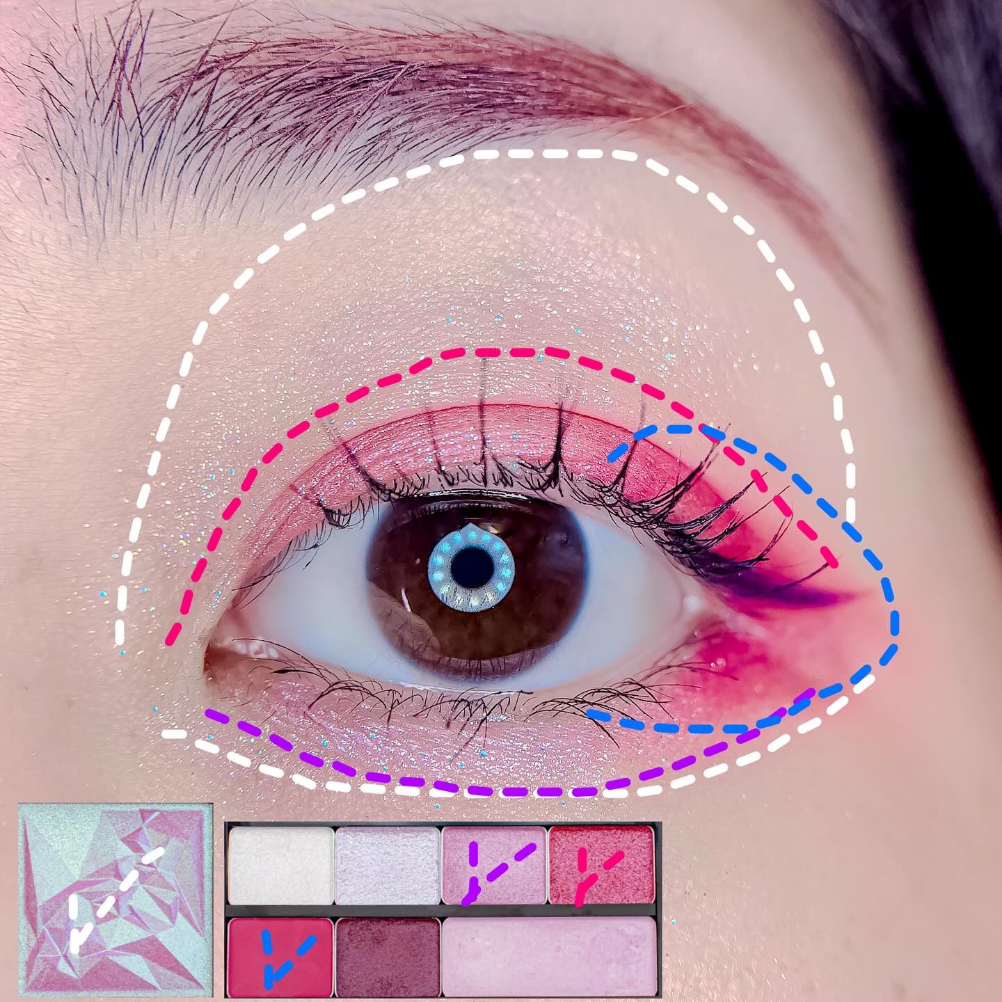 プレスド アイシャドー（レフィル）/shu uemura/単色アイシャドウを使ったクチコミ（3枚目）