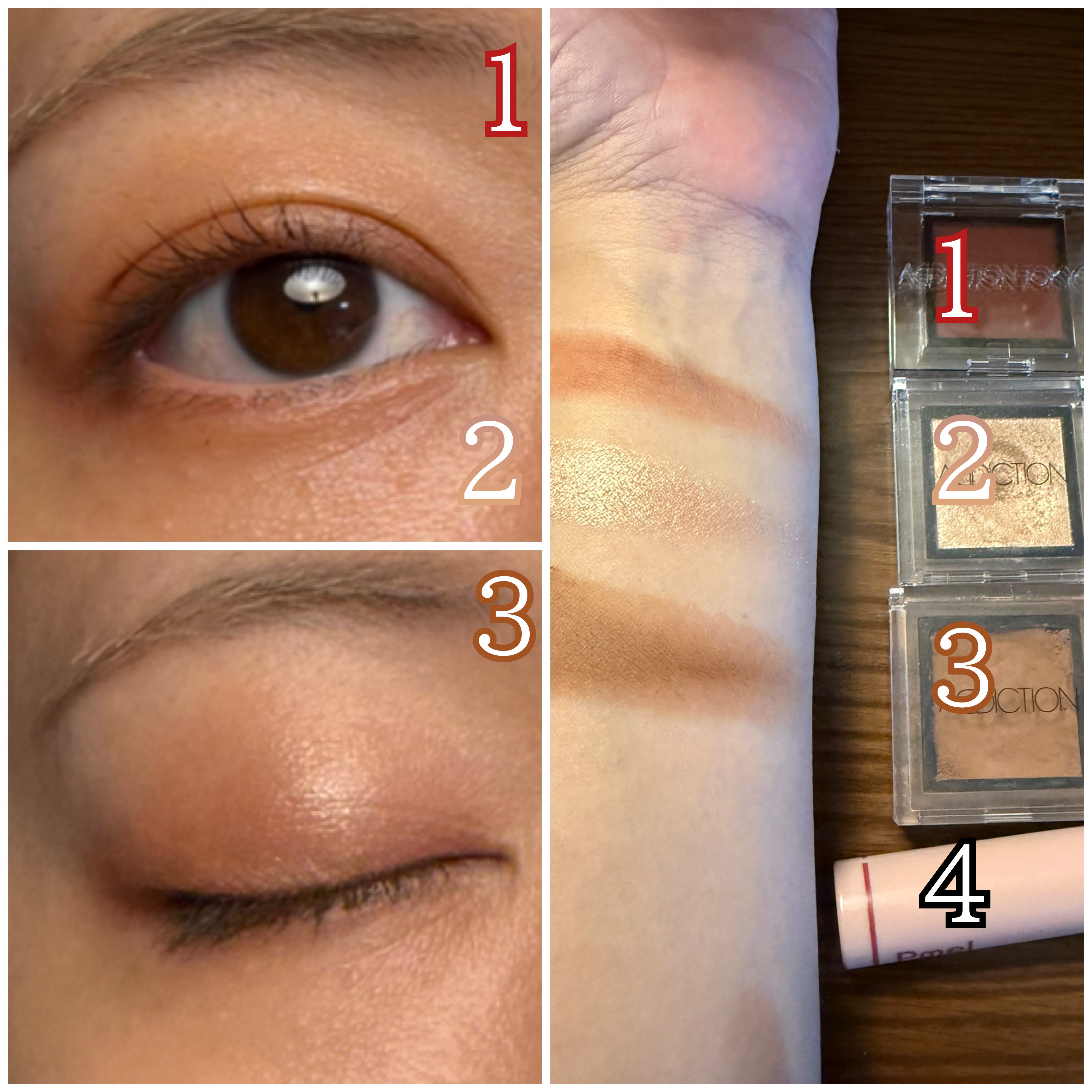 アディクション ザ アイシャドウ パール/ADDICTION/単色アイシャドウを使ったクチコミ（2枚目）