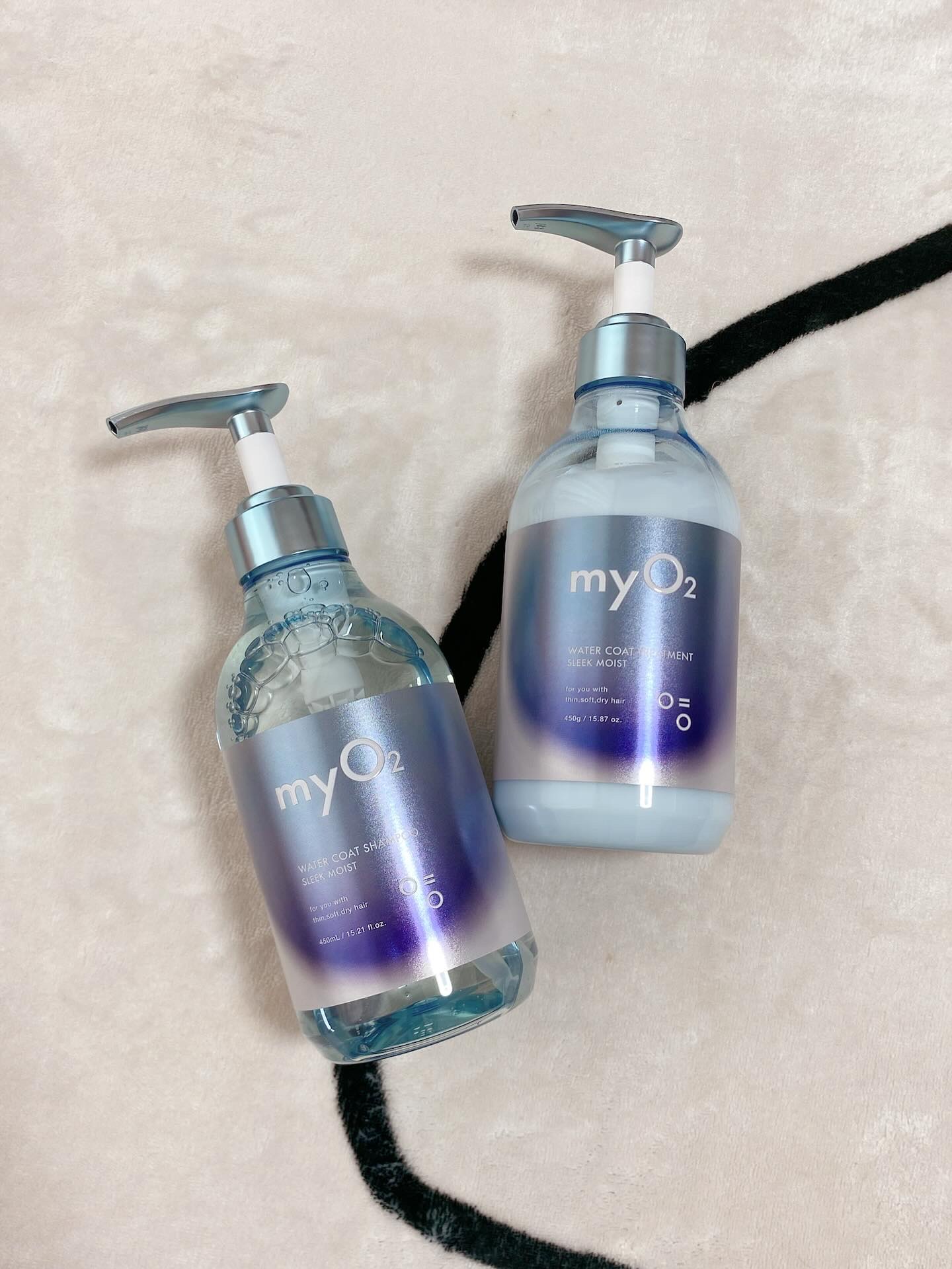 マイ・オーツー ウォーターコートシャンプー/トリートメント スリークモイスト/myO2/シャンプー・コンディショナーを使ったクチコミ（1枚目）