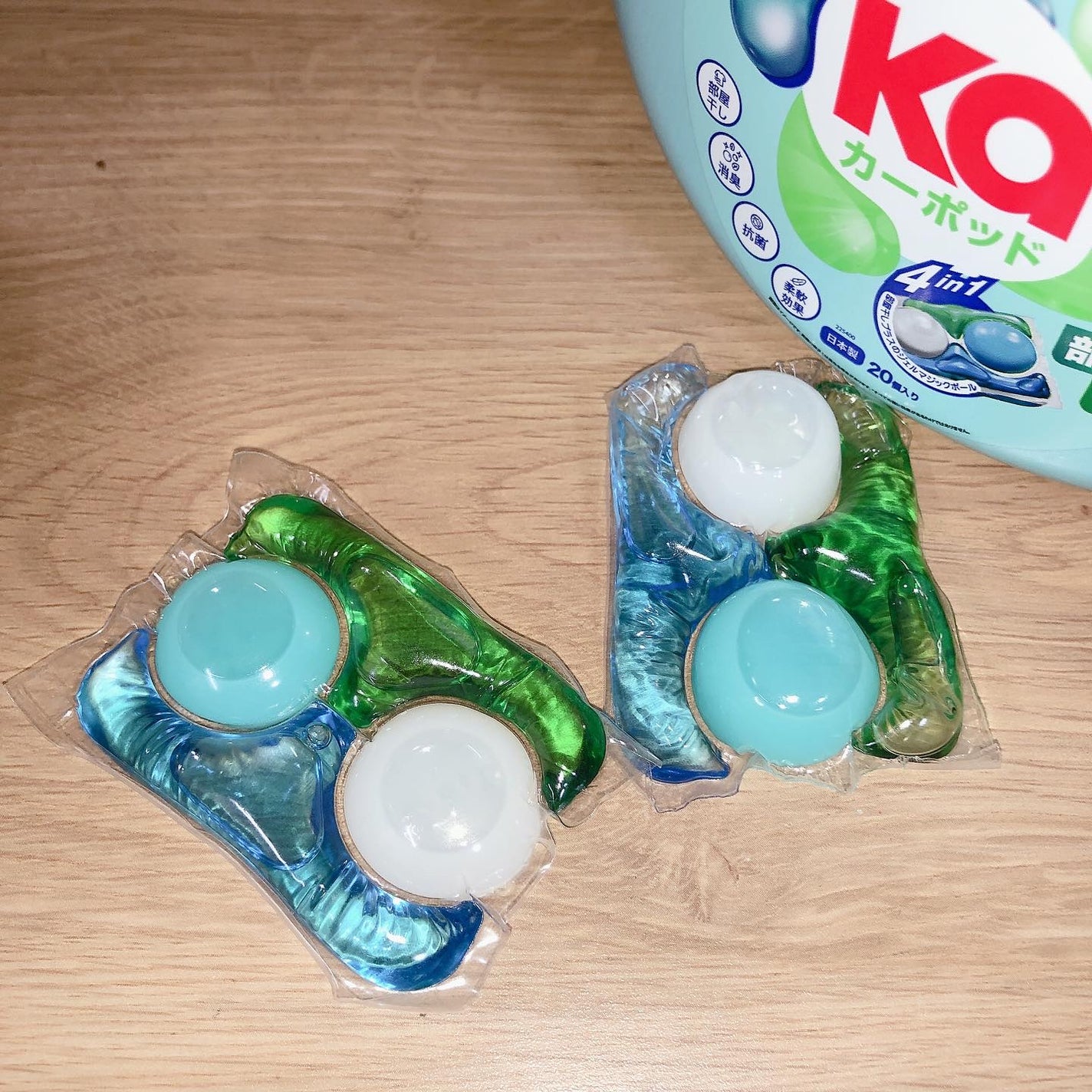 カーポッド 部屋干しEX/王子製薬/洗濯洗剤を使ったクチコミ(3枚目)