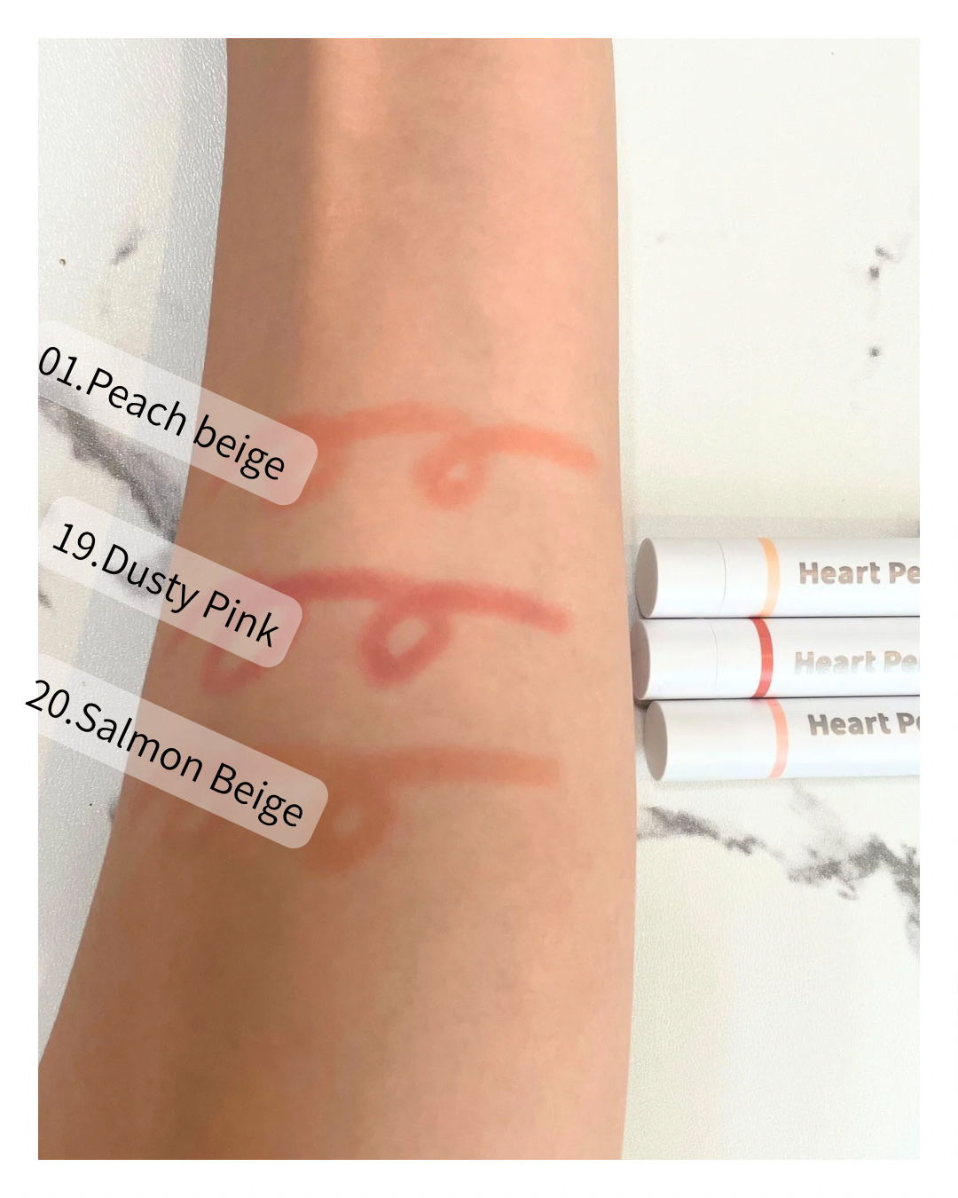 ドットオンムードリップペンシル/Heart Percent/リップライナーを使ったクチコミ（2枚目）