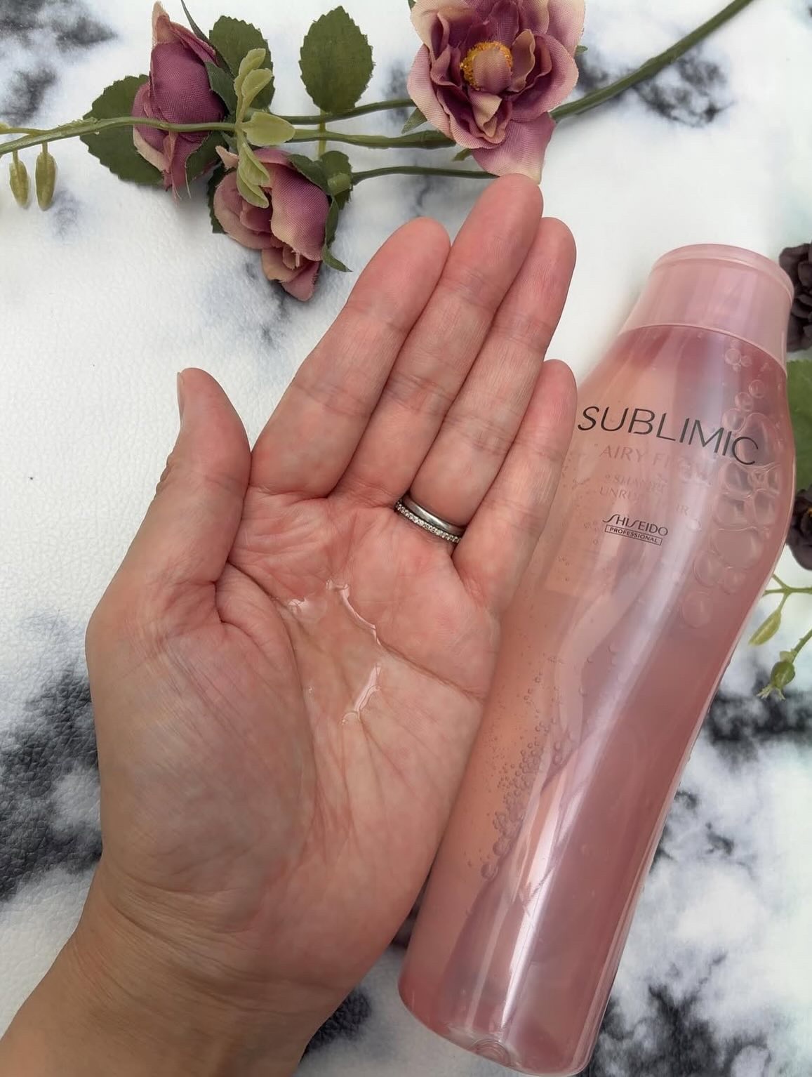 エアリーフロー シャンプー／トリートメント/サブリミック/サロンシャンプーを使ったクチコミ（2枚目）