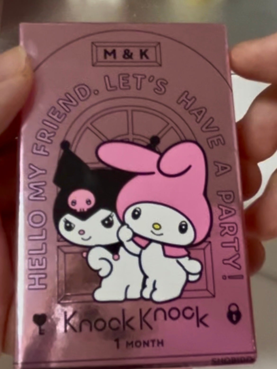 knock knock 1month/SHOBIDO/1ヶ月(1MONTH)カラコンを使ったクチコミ(1枚目)