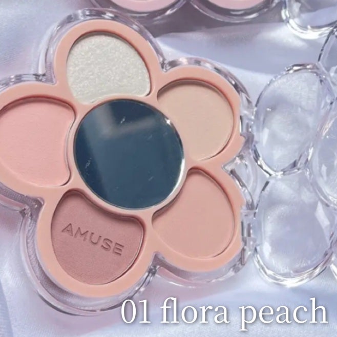 フローラアイパレット/AMUSE/アイシャドウを使ったクチコミ(2枚目)