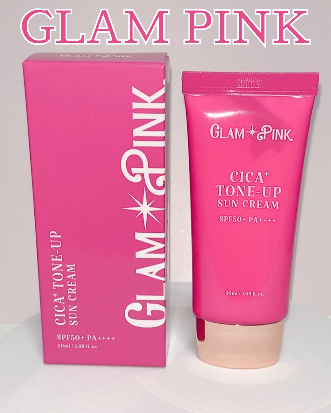 シカプラス トーンアップ サンスクリーン/Glam Pink/日焼け止めクリームを使ったクチコミ（1枚目）