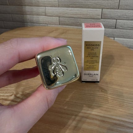 キスキス ビー グロウ オイル/GUERLAIN/リップグロスを使ったクチコミ(3枚目)