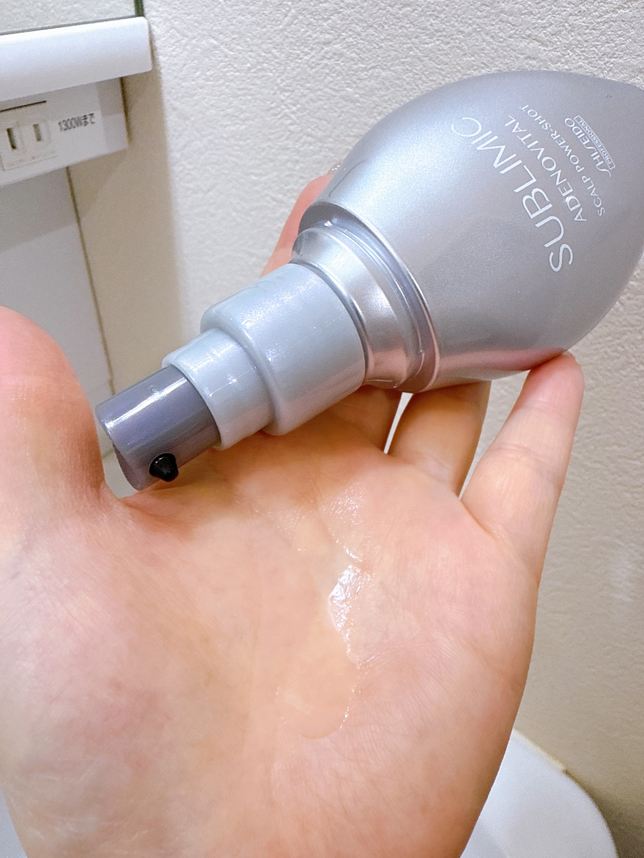 アデノバイタル スカルプ パワーショット/サブリミック/頭皮ローションを使ったクチコミ（3枚目）