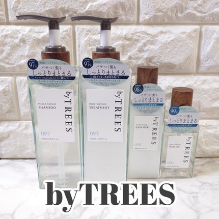 バイツリーズ モイストリペアシャンプー/トリートメント/byTREES/市販シャンプーを使ったクチコミ(1枚目)