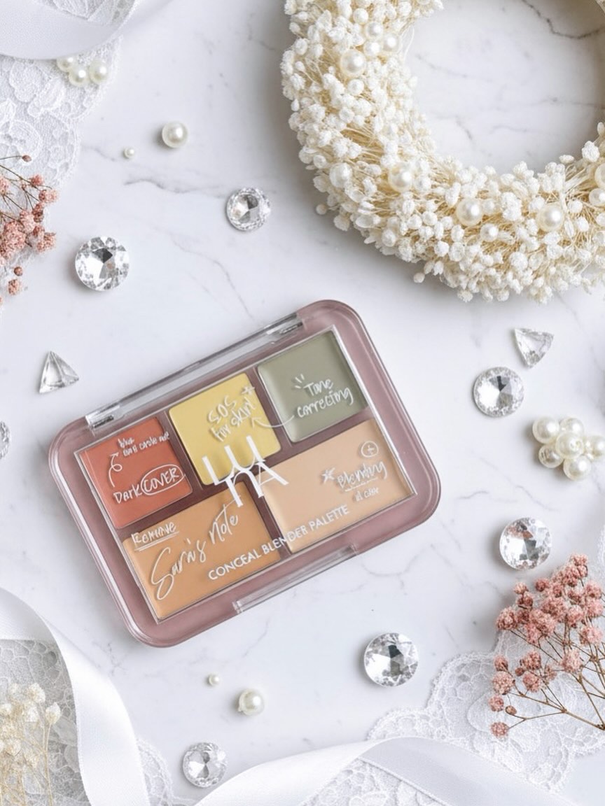 コンシールブレンダーパレット/LUNA/パレットコンシーラーを使ったクチコミ（1枚目）