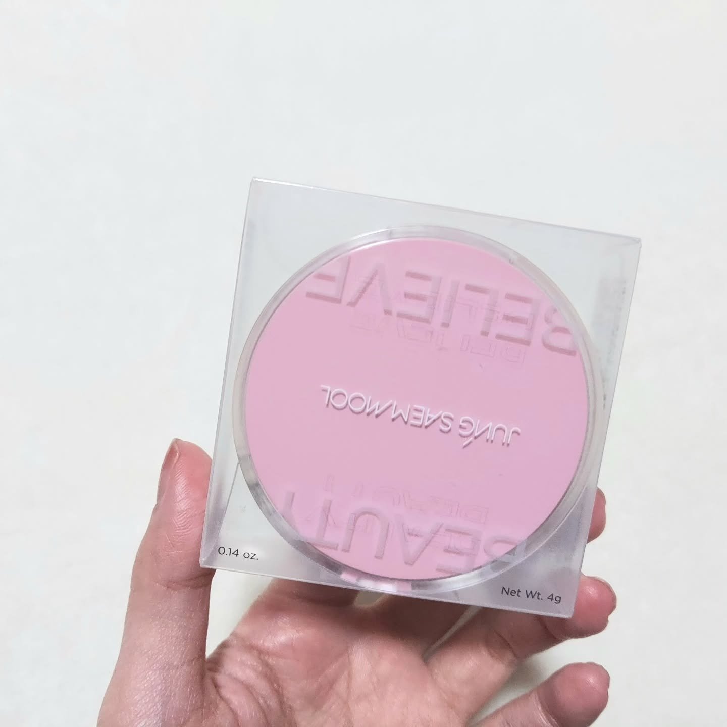 アーティストクッションブラッシュ/JUNG SAEM MOOL/リキッドチークを使ったクチコミ（3枚目）