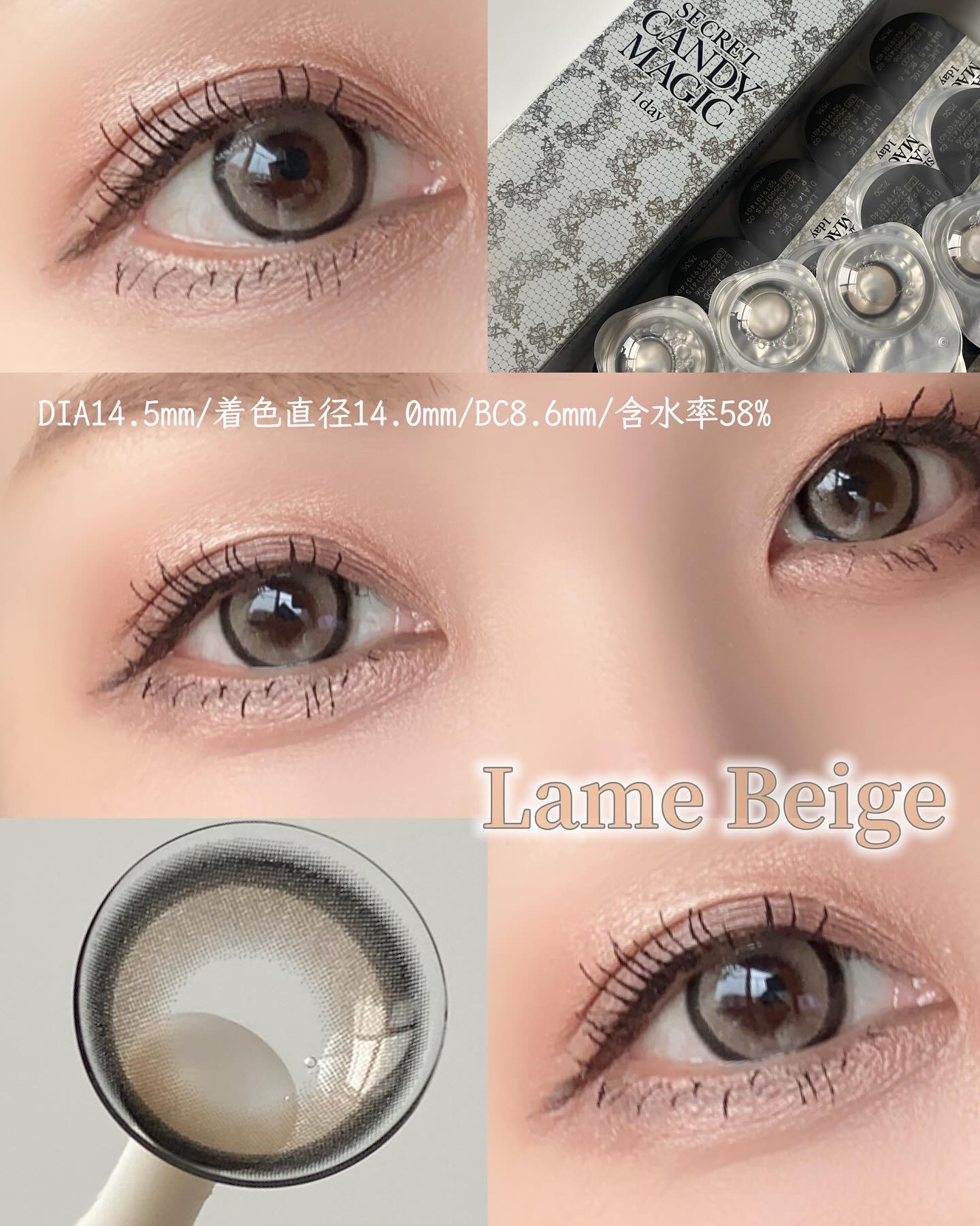 secretcandymagic 1day(シークレットキャンディーマジック）/secret candymagic/ワンデー（１DAY）カラコンを使ったクチコミ（3枚目）