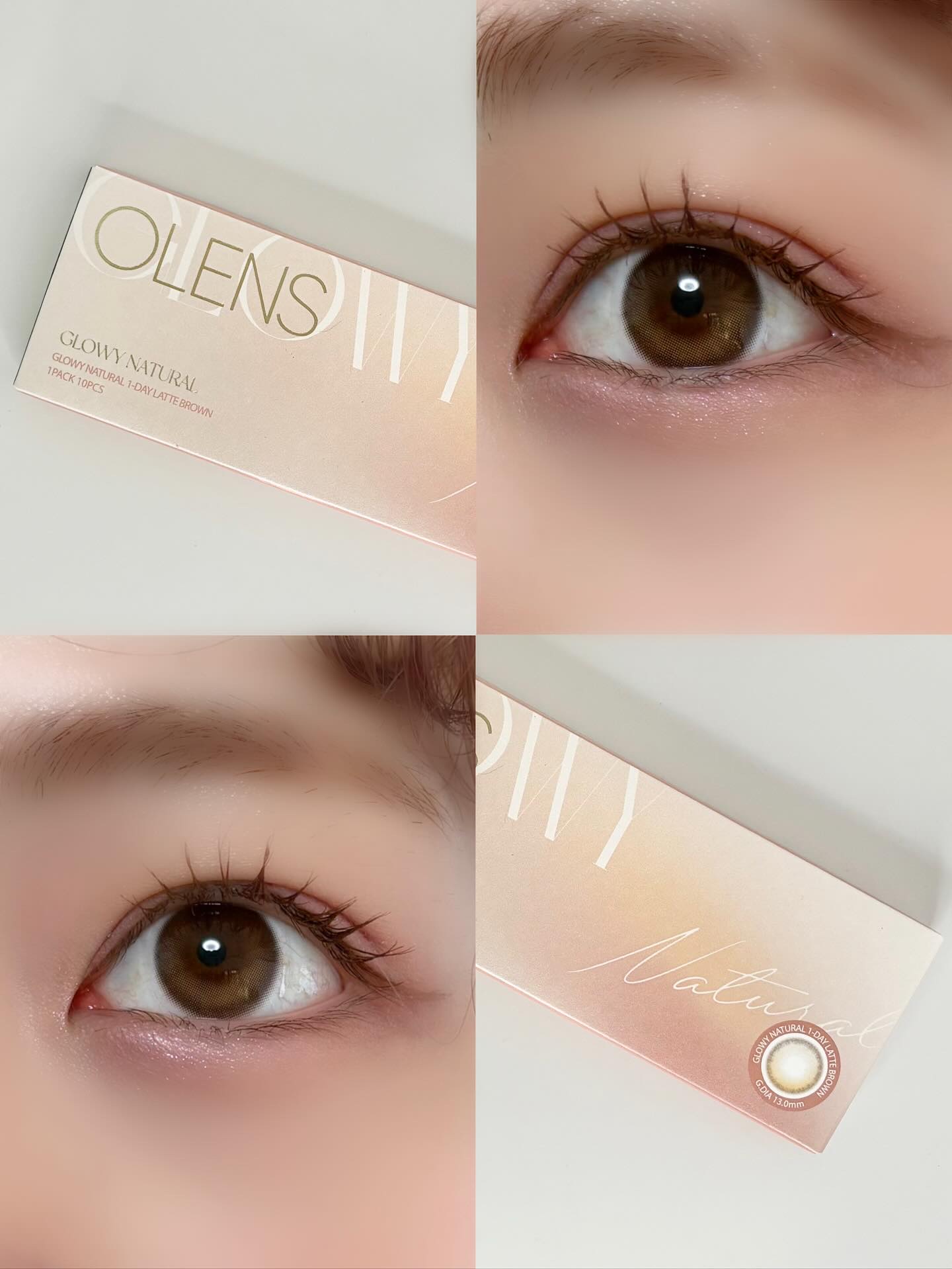 ビッグ グローイ 1Month/OLENS/１ヶ月（１MONTH）カラコンを使ったクチコミ（2枚目）