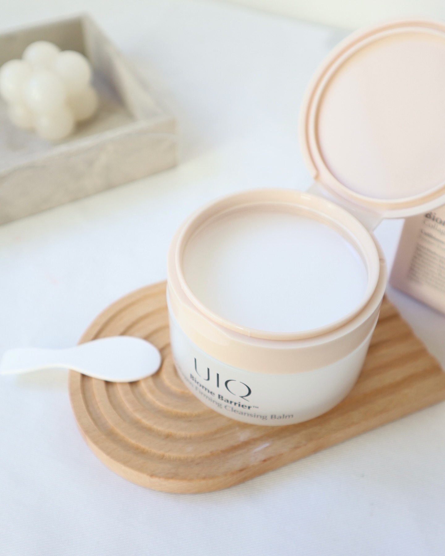 バイオームバリアコラーゲンファーミングクレンジングバーム/UIQ/クレンジングバームを使ったクチコミ（3枚目）