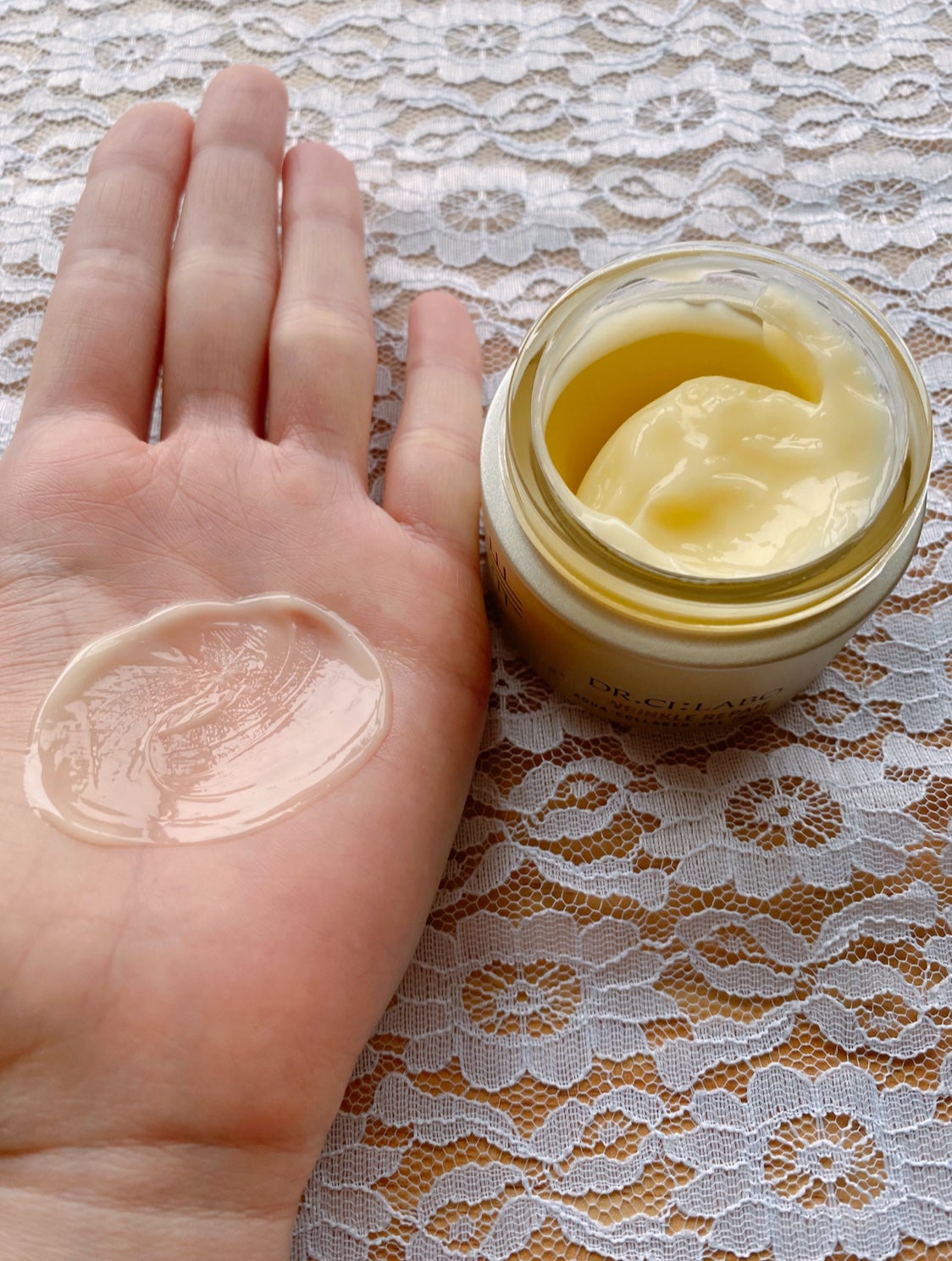 薬用アクアコラーゲンゲル エンリッチリンクルリペア/ドクターシーラボⓇ/フェイスクリームを使ったクチコミ(3枚目)