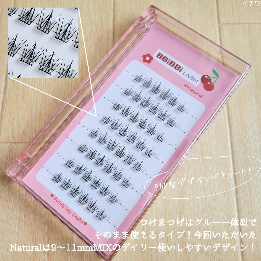 keybo BBiBBi LASH/keybo/つけまつげを使ったクチコミ(4枚目)