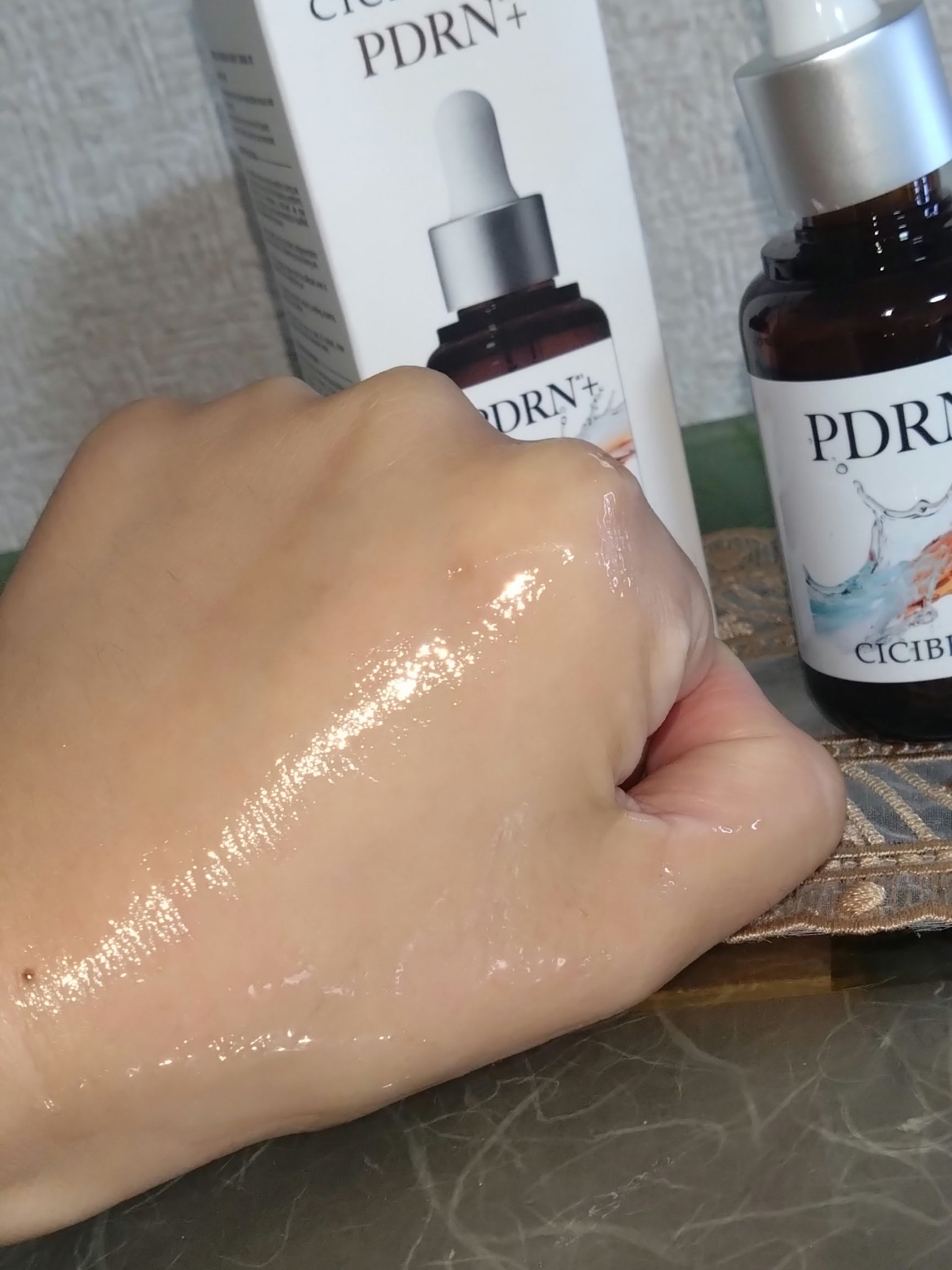 プレミアムビューティーセラム PDRN+美容液/CICIBELLA/美容液を使ったクチコミ（3枚目）