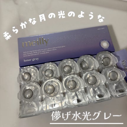 びゃっこまる on LIPS 「月光スポットライトのようなふわっと照らす夜空のグレー🌙メイリー..」(2枚目)