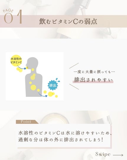 ホワイトフォース Cパウダー/ファンケル/美容サプリメントを使ったクチコミ(3枚目)