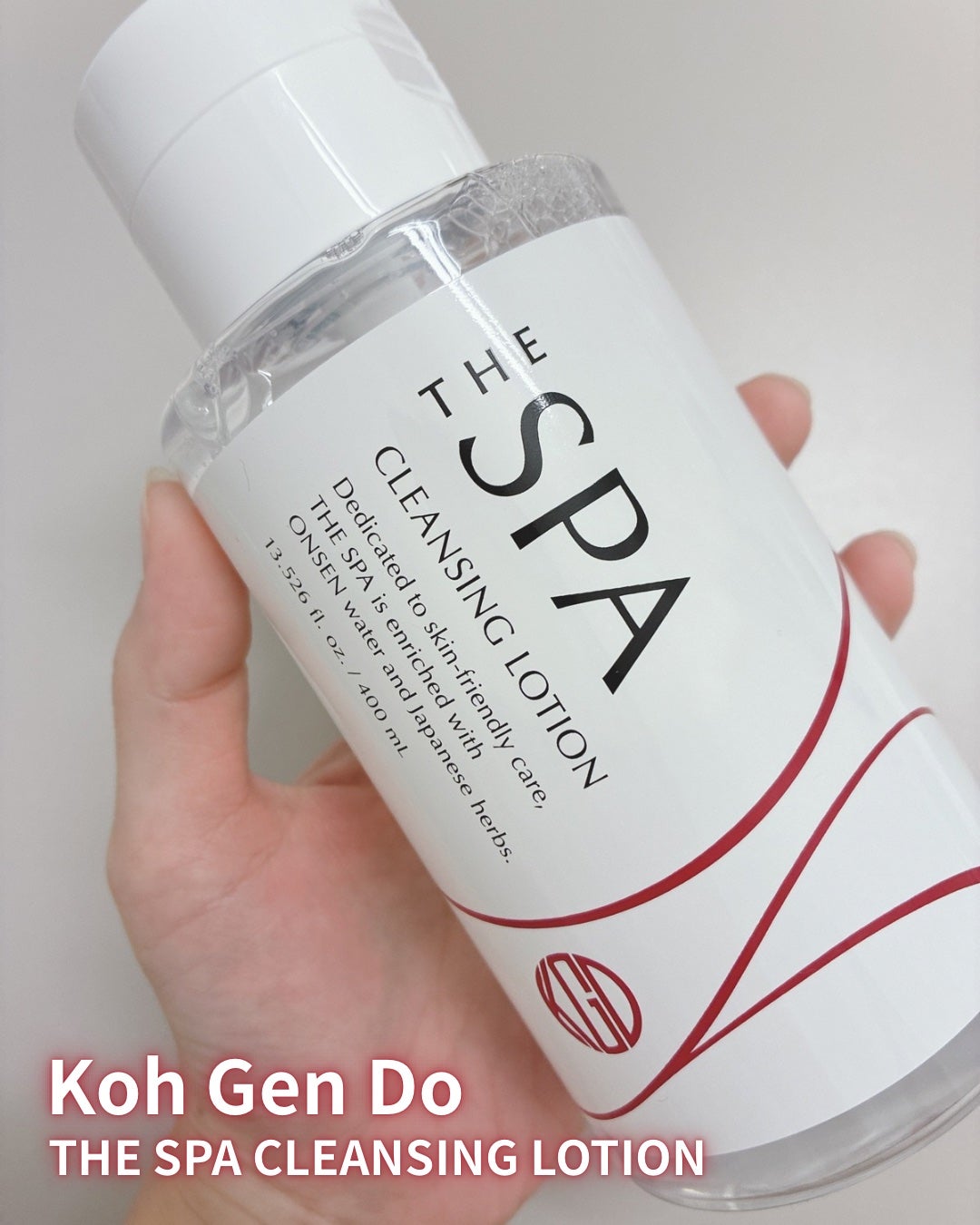 THE SPA クレンジングローション/Koh Gen Do/クレンジングウォーターを使ったクチコミ(1枚目)