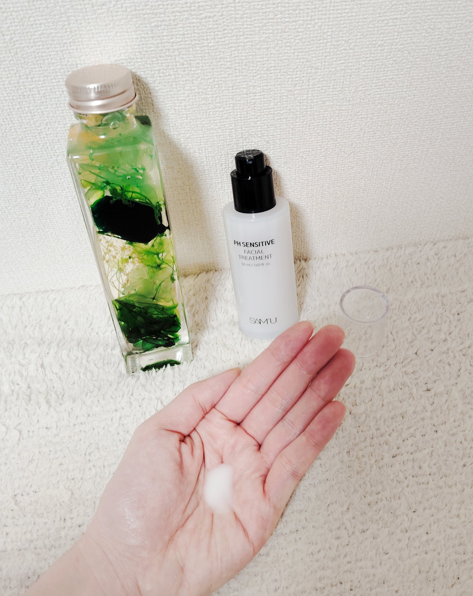 PHセンシティブアンプル/SAM'U/美容液を使ったクチコミ（2枚目）