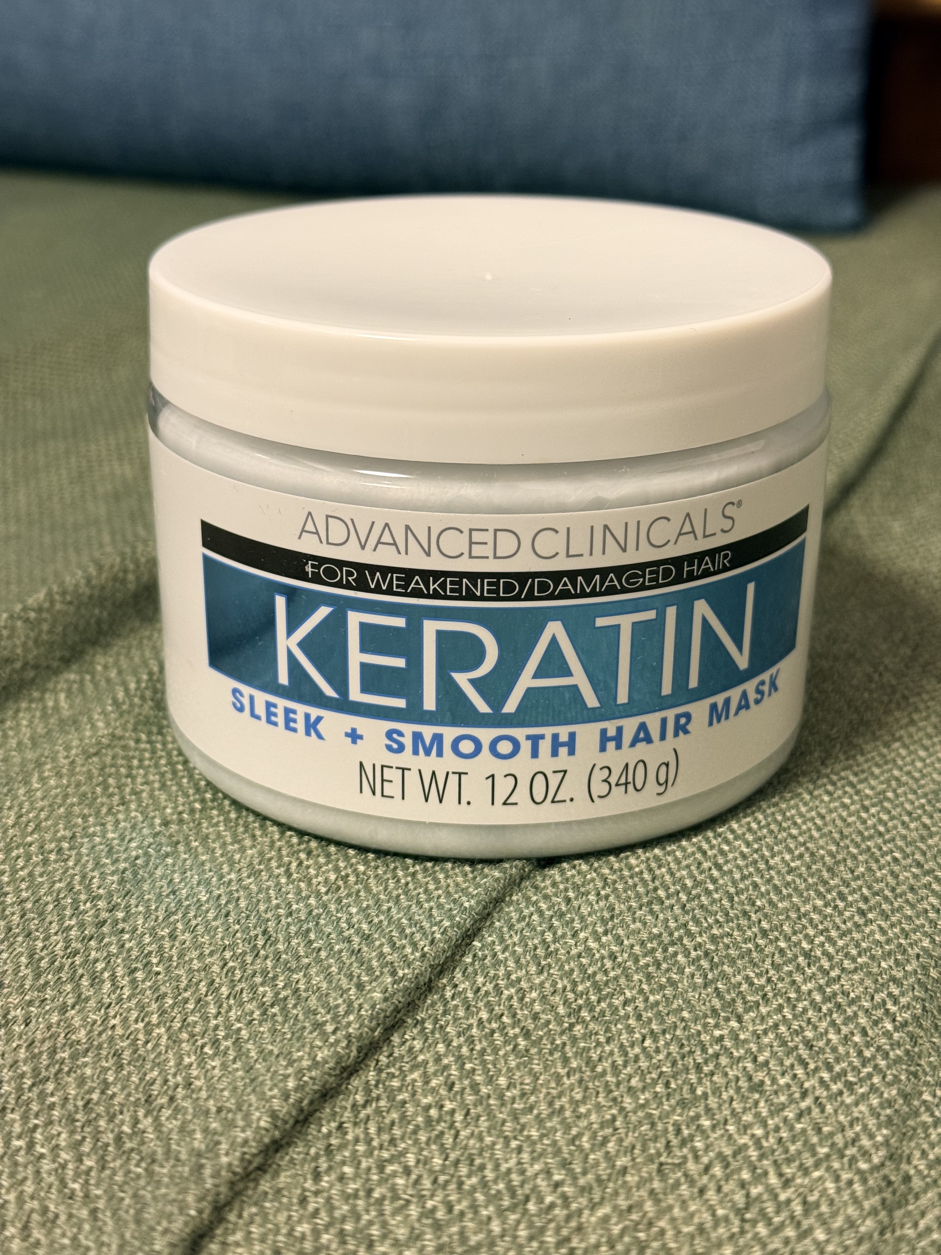 KERATIN スリーク＋スムースヘアマスク/ADVANCED CLINICALS/ヘアマスク・ヘアパックを使ったクチコミ（1枚目）