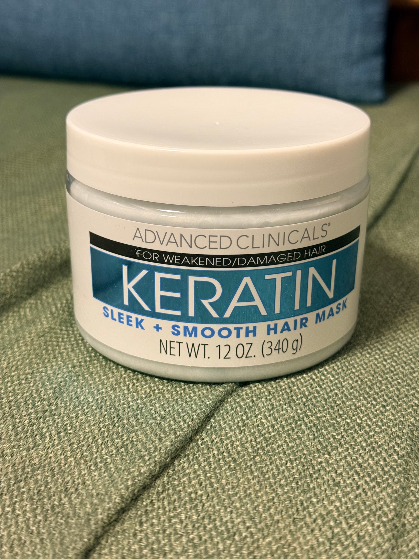 KERATIN スリーク+スムースヘアマスク/ADVANCED CLINICALS/ヘアマスク・ヘアパックを使ったクチコミ(1枚目)