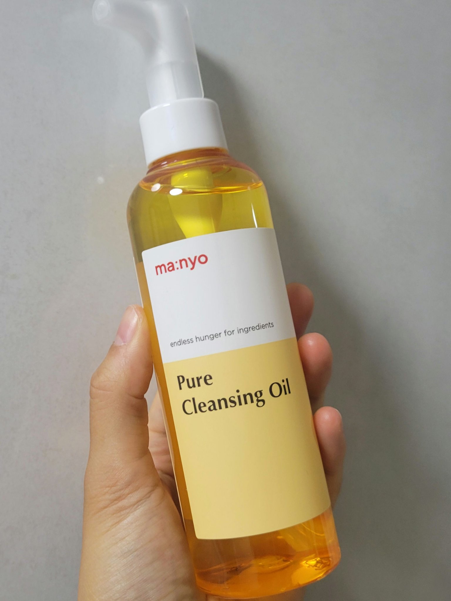ピュア クレンジング オイル/manyo/オイルクレンジングを使ったクチコミ（1枚目）