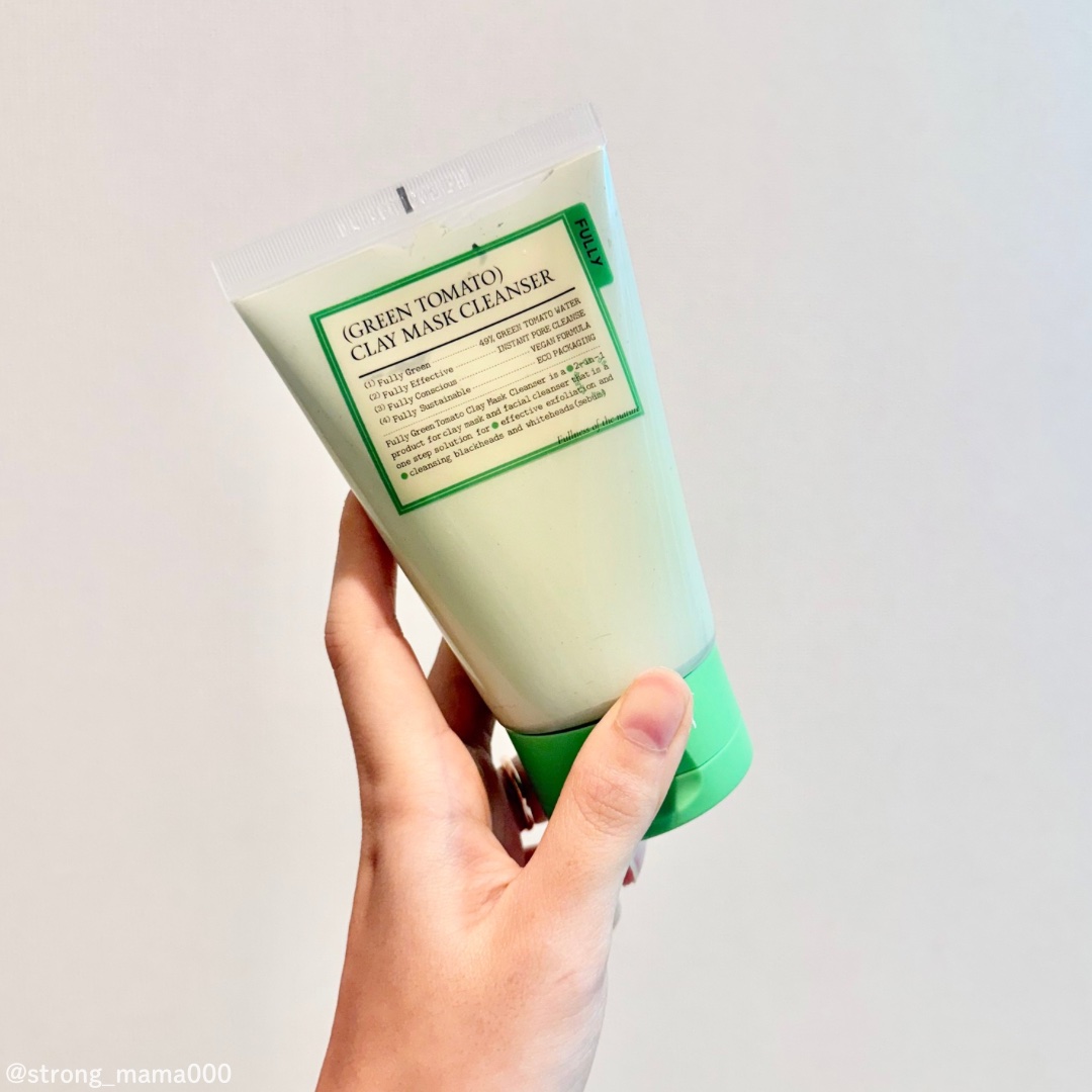 グリーントマトクレイマスククレンザー/FULLY/洗い流すパック・マスクを使ったクチコミ（2枚目）