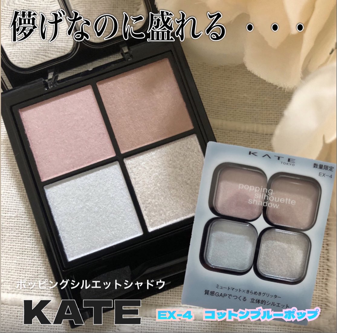 ケイト ポッピングシルエットシャドウ/KATE/アイシャドウパレットを使ったクチコミ（1枚目）