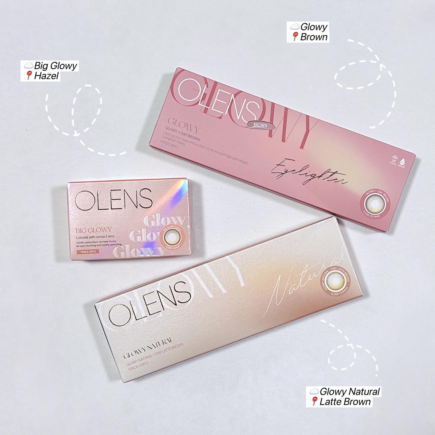 ビッグ グローイ 1Month/OLENS/１ヶ月（１MONTH）カラコンを使ったクチコミ（3枚目）