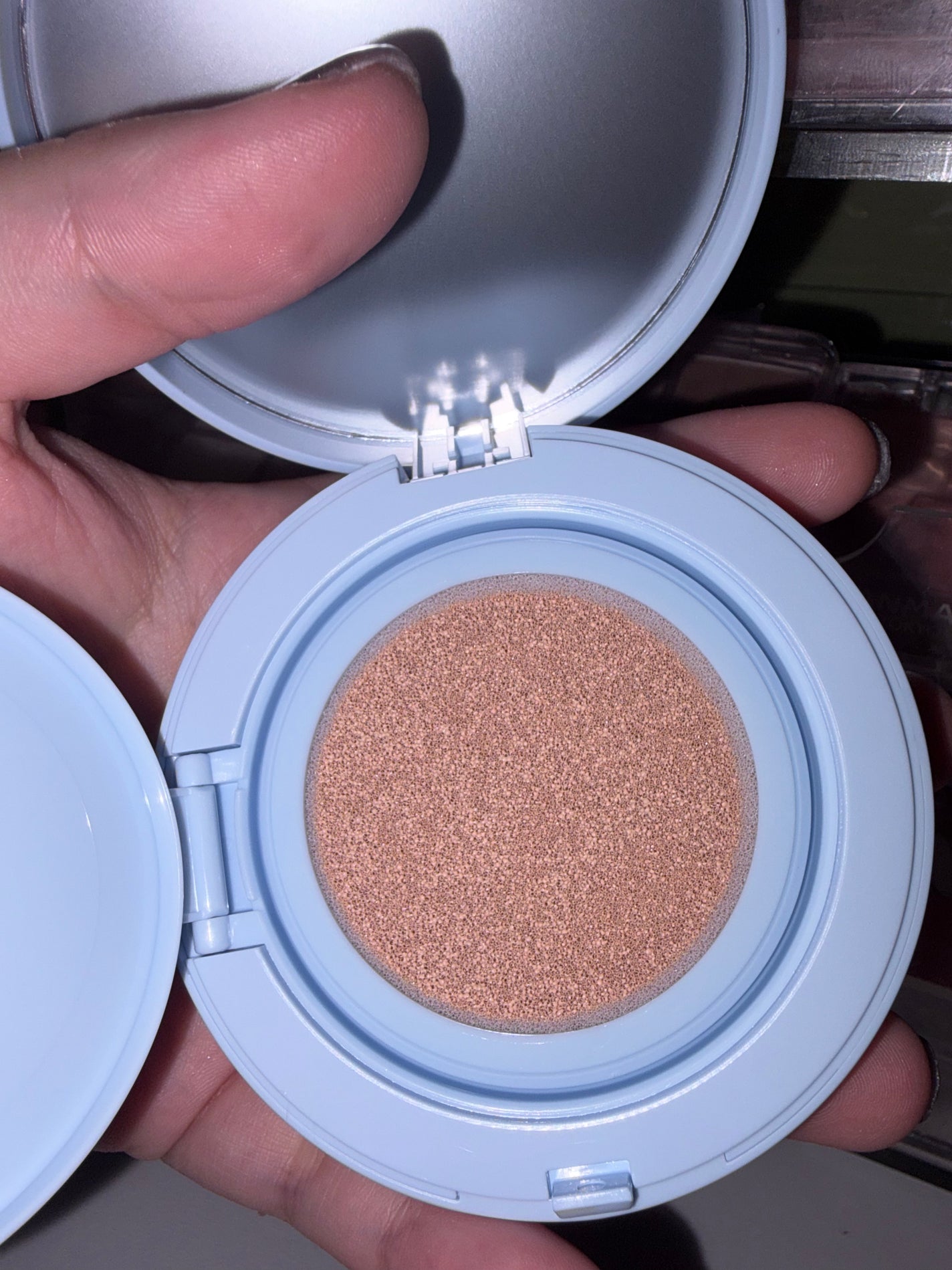 キス クッションパンチ/KiSS/クッションファンデーションを使ったクチコミ(4枚目)